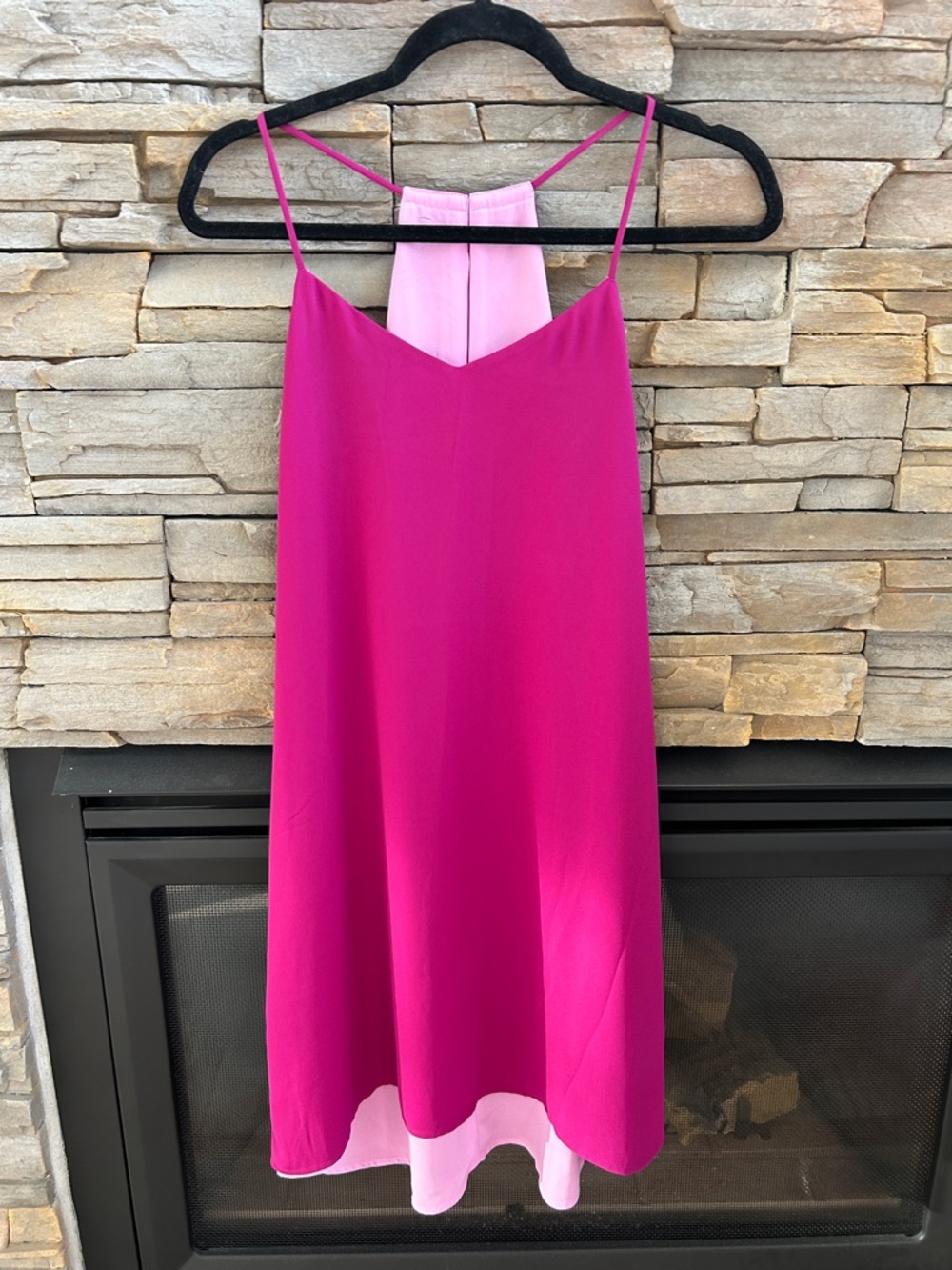 Fuchsia Pink 💕Reversible💕 Spaghetti Strap Slip Dress